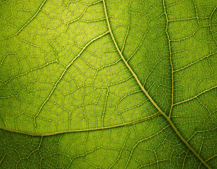 The intricate leaf veins nature's canvas seamless background organic environment close-up view fresh textural concept evoking serenity