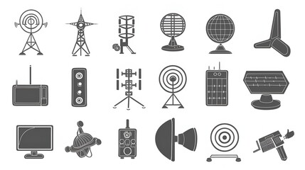 masseg icon monochrom vector