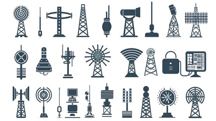 masseg icon monochrom vector