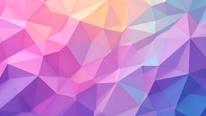 Geometric shapes reflecting light on a vibrant background - 02