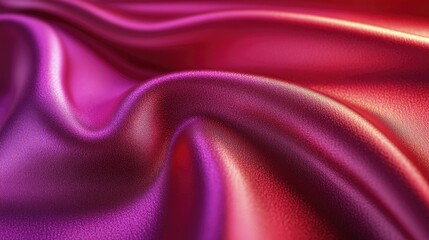 Obraz premium Vivid Fabric Texture with Wavy Pattern