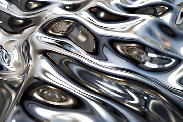 Radiant Elegance: The Captivating Luster of Polished Metal and Its Mesmerizing Light Play