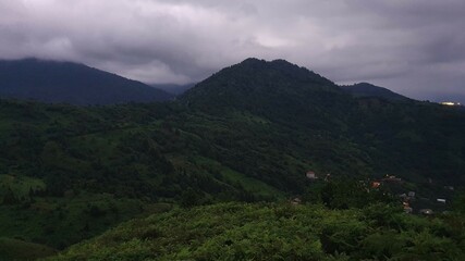 Caucasus mountains in Georgia - beautiful nature