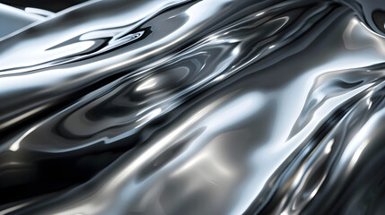 Radiant Elegance: The Captivating Luster of Polished Metal and Its Mesmerizing Light Play