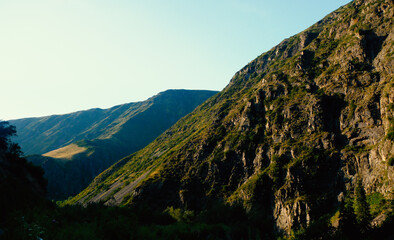 landscape in the mountains