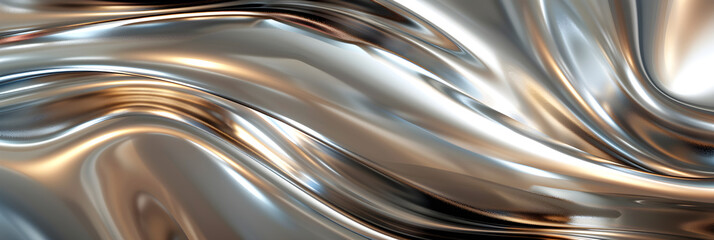 Radiant Elegance: The Captivating Luster of Polished Metal and Its Mesmerizing Light Play