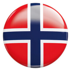 Obraz premium PNG Norway symbol norway button.