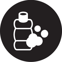 soap glyph icon