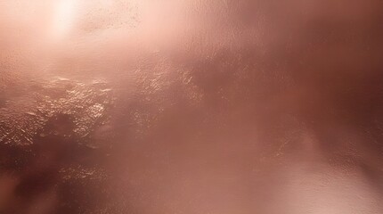 Fototapeta premium Abstract matte copper background showcasing shiny and grainy metallic details