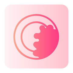 plate gradient icon