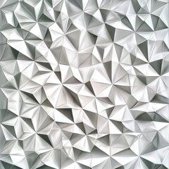 Obraz premium Abstract Geometric Architectural Design: A Striking Polygonal Wall Pattern