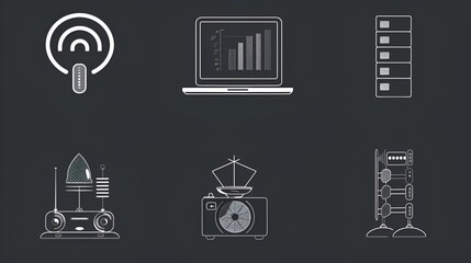 masseg icon monochrom vector