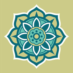 Professional Mandala Design with Symmetrical Layout and Intricate Details-121