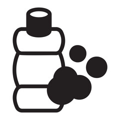 soap glyph icon