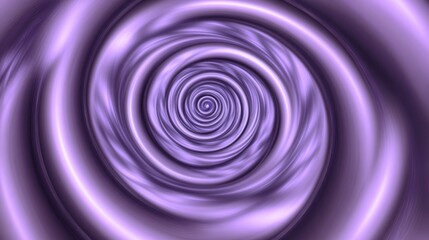 A Captivating Abstract Spiral Design in a Stunning Purple Color Palette