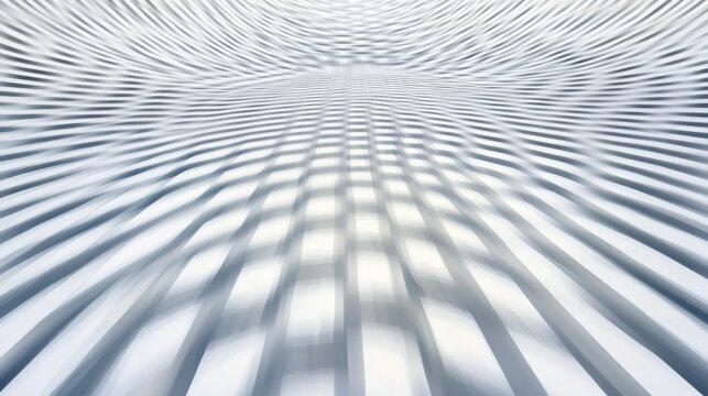 Abstract Architectural Design: A Modern Geometric Structure with Intricate Forms and Dynamic Lines.  Stylish and Futuristic Building Facade.  Innovative and Contemporary Architectural Style