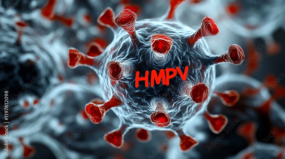 Poster the comprehensive and intricate structure of human metapneumovirus hmpv is displayed here, clearly s