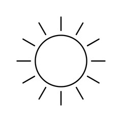 icon sun