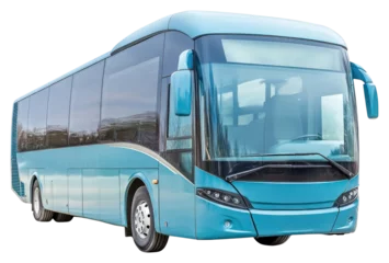 PNG Real short coach bus transportation vehicle modern.