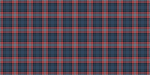 Youth check plaid texture, mother vector background textile. Volume fabric pattern tartan seamless in dark and cyan colors.