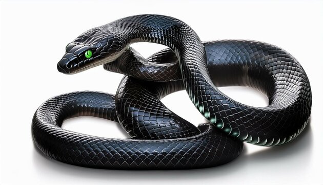 snake on white