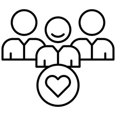 health community icon	
