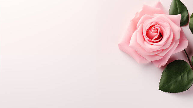 pink roses and petals on white background, empty space on the right, top view --ar 16:9 --stylize 250 --v 5.2 Job ID: 72c14732-70ec-4de8-b53d-7dd8979582a6