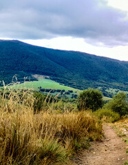 Beautiful view of Bieszczady mountains. Carpathians. © Jan