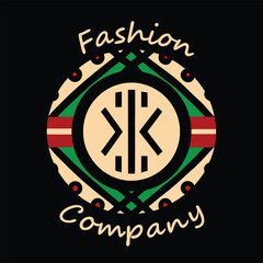 Fashion Brand Logo Vector Art Illustration Design for company branding, offering creative and modern graphics for business identity, sleek and professional.