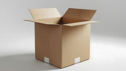 A empty box for business or industry.  