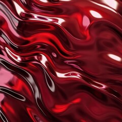 Stunning Red Liquid Abstract Art for Backgrounds and Designs
