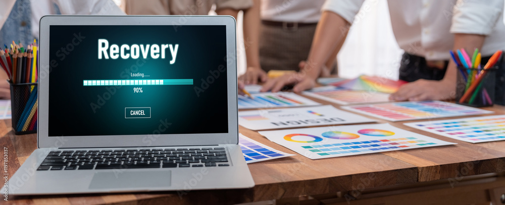 Poster data backup restoration recovery restore data from cloud storage brisk and provide planned network reserve business data