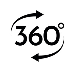 Professional 360° Rotation Vectors - Ideal for Creative Use