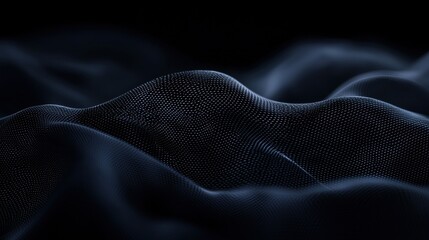 A black and white image of a man's body with a lot of dots