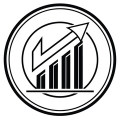 Professional finance company logo vector design for business branding. Ideal for corporate identity, modern branding, and creative logo creation needs.