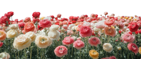 PNG Carlsbad Flower Fields flowers ranunculus outdoors.