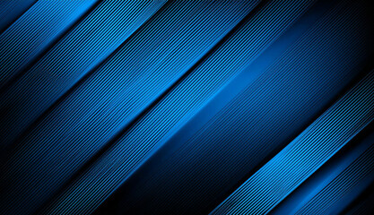 Obraz premium Fondo azul oscuro con rayas diagonales