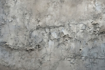 Obraz premium Processed collage of obsolete stucco wall with visible cracks texture. Background for banner, backdrop