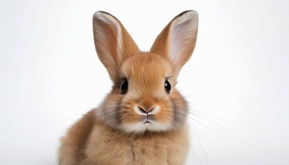 rabbit on a white background