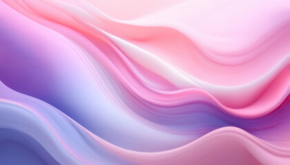 Obraz premium A smooth gradient of soft pastels blending from light pink through peach and mint to gentle lavender, creating a calming, dreamy backdrop—ideal for wellness, design, or feminine branding projects. 