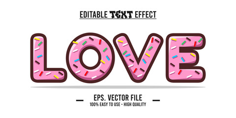 love typography word, vector illustration design, for poster design needs, banners, advertisements and others. Valentine's Day love and affection in an illustration art, eps file
