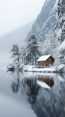 Fototapeta premium Majestic Mountain Landscape