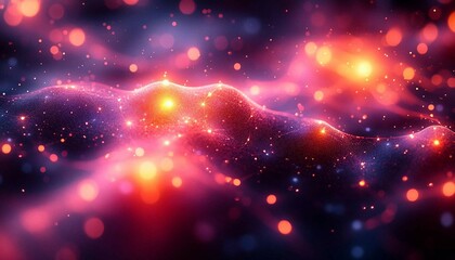 A complex network of interconnected, floating data nodes that form a resilient mesh. Visualize backup storage as multi-layered cloud-like structures, Data Resilience Network