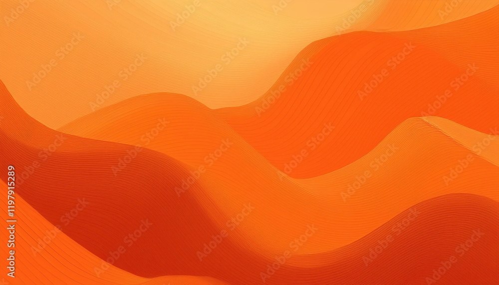 Poster vibrant abstraction a captivating study of oranges and textures on an abstract background, highlight