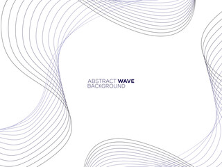 Minimalist simple background with wavy lines