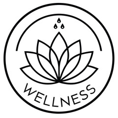 Professional health and wellness logo vector art for business branding. Modern, clean, and versatile design perfect for company identity and holistic branding needs.