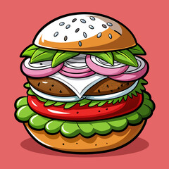 burger with cheese
