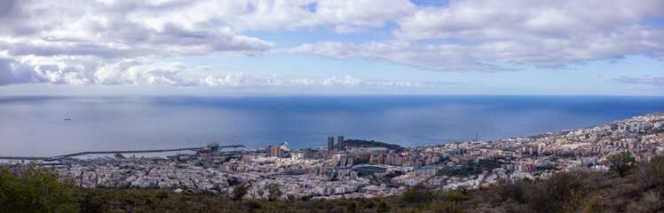city view from above