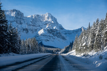 landscape in the mountains