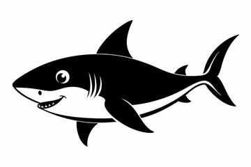  baby shark silhouette